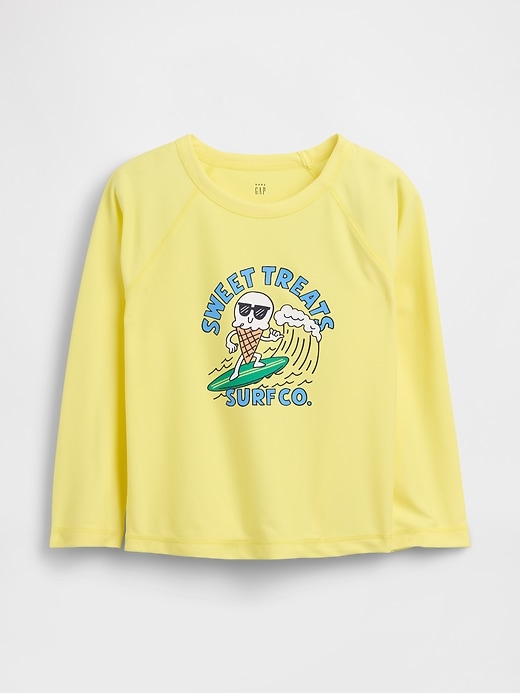 Image number 1 showing, Baby & Toddler Swim Rash Guard