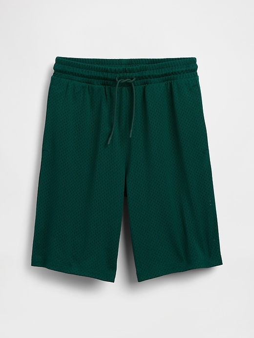 Image number 2 showing, Kids 8" Mesh Baggy Active Shorts