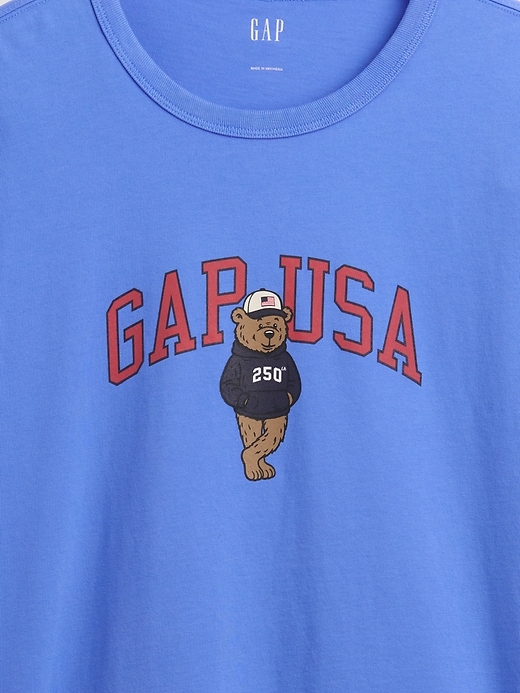 Image number 4 showing, Relaxed Branan Bear Logo T-Shirt