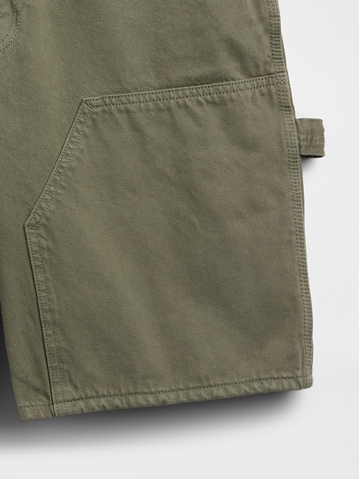 Image number 5 showing, 9" Loose Denim Carpenter Shorts