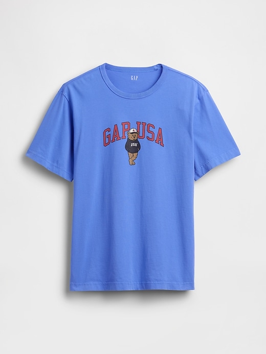 Image number 5 showing, Relaxed Branan Bear Logo T-Shirt