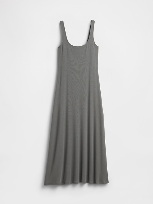 Image number 5 showing, Modern Rib Square-Neck Maxi Dress