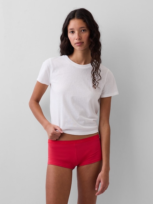 Image number 1 showing, Organic Stretch Cotton Shorty