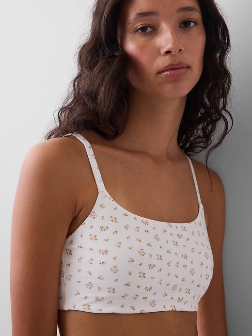 Image number 3 showing, Organic Stretch Cotton Bralette