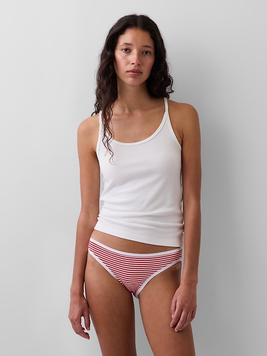Image number 1 showing, Organic Stretch Cotton Bikini