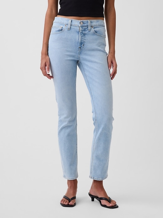 Image number 2 showing, Mid Rise Vintage Slim Jeans