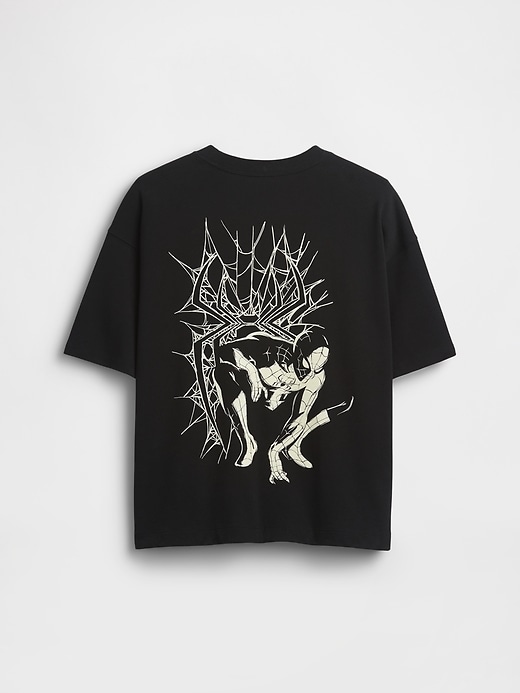 Image number 2 showing, Kids Marvel Oversized Graphic T-Shirt