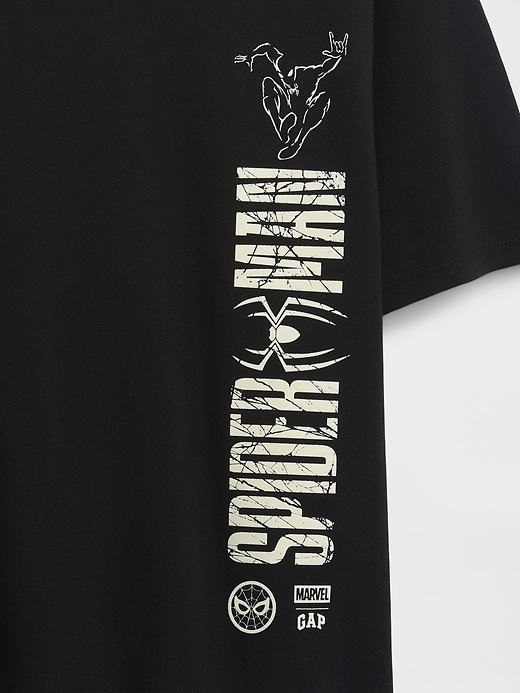 Image number 3 showing, Kids Marvel Oversized Graphic T-Shirt