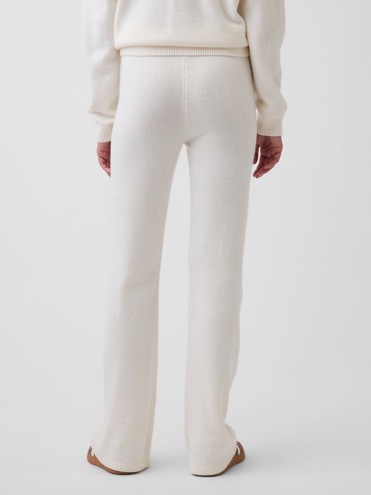 Женские ботинки Gap CashSoft Boot Sweater Pants, цвет: Слоновая кость бежевый — фото 4