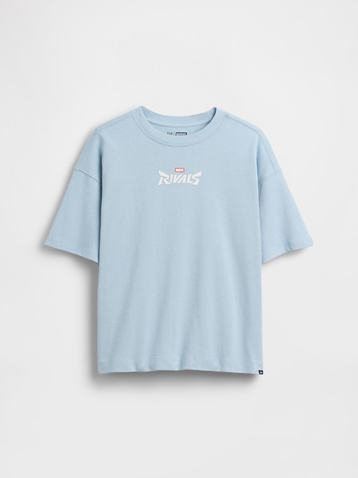 Image number 1 showing, Kids Marvel Oversized Graphic T-Shirt