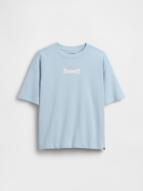 Kids Marvel Oversized Graphic T-Shirt