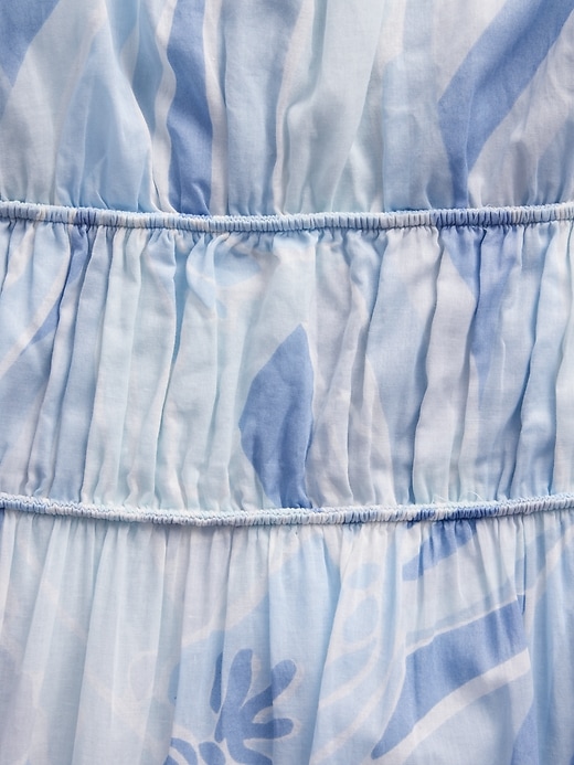 Image number 4 showing, Tiered Tie-Back Maxi Dress