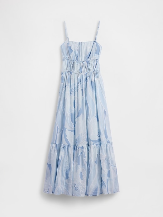 Image number 5 showing, Tiered Tie-Back Maxi Dress