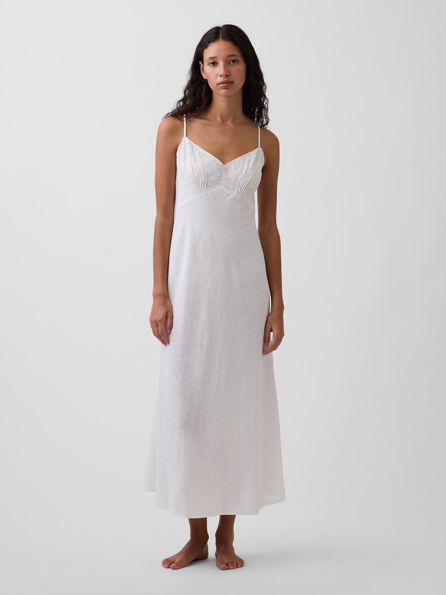 white slip for under dress ALEYA C. Midi Length Cotton Full Adjustable Spaghetti Strap Undergarment Nightwear (XS/S, Beige) : Clothing, Shoes & Jewelry Size:Girls 10 prom dresses inspo Pour Les Femmes White Clothes Graduation Outfits For