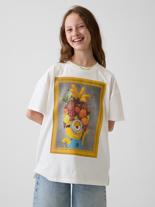 Image number 1 showing, Kids Minions Oversized Tunic T-Shirt