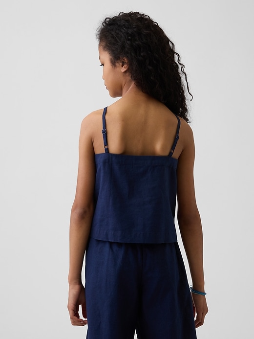 Image number 3 showing, Kids Linen-Cotton Tank Top