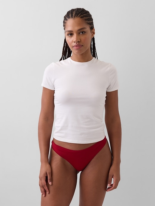 Image number 2 showing, SecondSkin Thong (3-Pack)