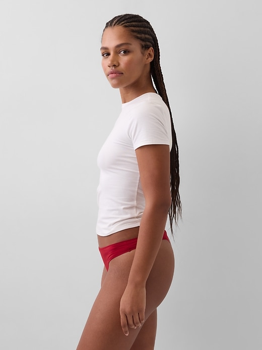 Image number 3 showing, SecondSkin Thong (3-Pack)