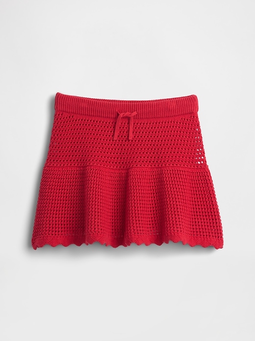 Image number 2 showing, Kids Tiered Crochet Skort