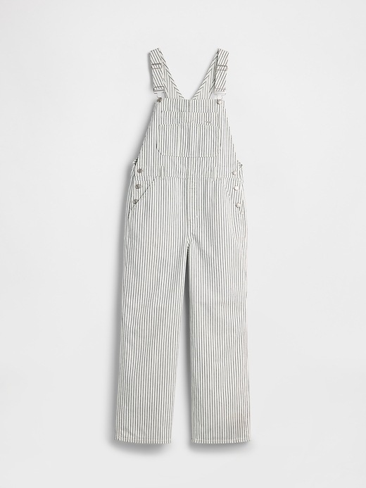 Image number 5 showing, Relaxed Denim Stripe Overalls