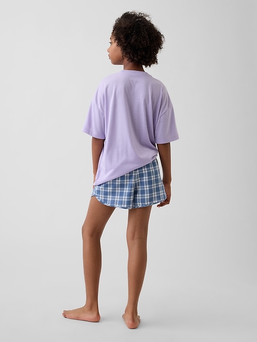 Image number 3 showing, Kids Recycled PJ Short Set