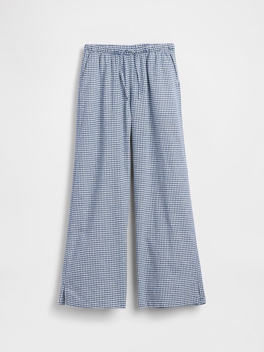 Image number 2 showing, Kids Linen-Cotton Easy Wide-Leg Pants