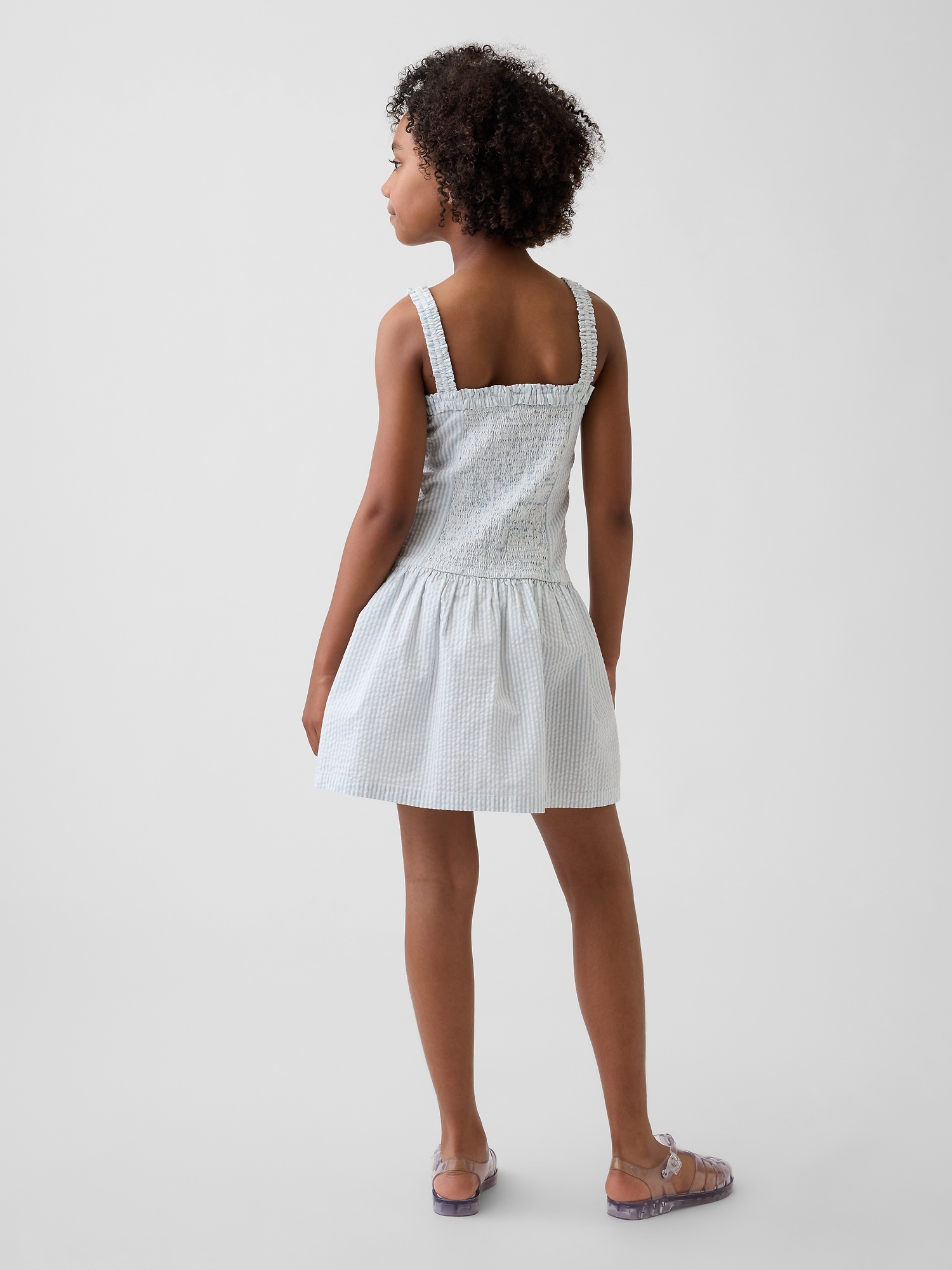 Детские платья Gap Kids Drop-Waist Dress — фото 3