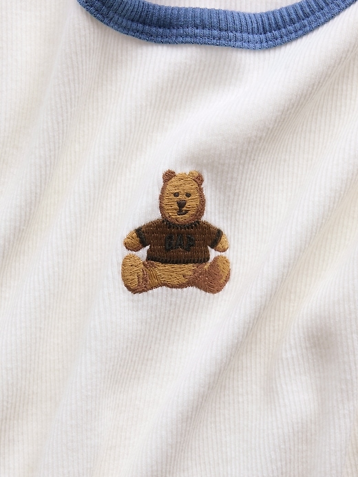Image number 4 showing, Kids Embroidered Rib T-Shirt