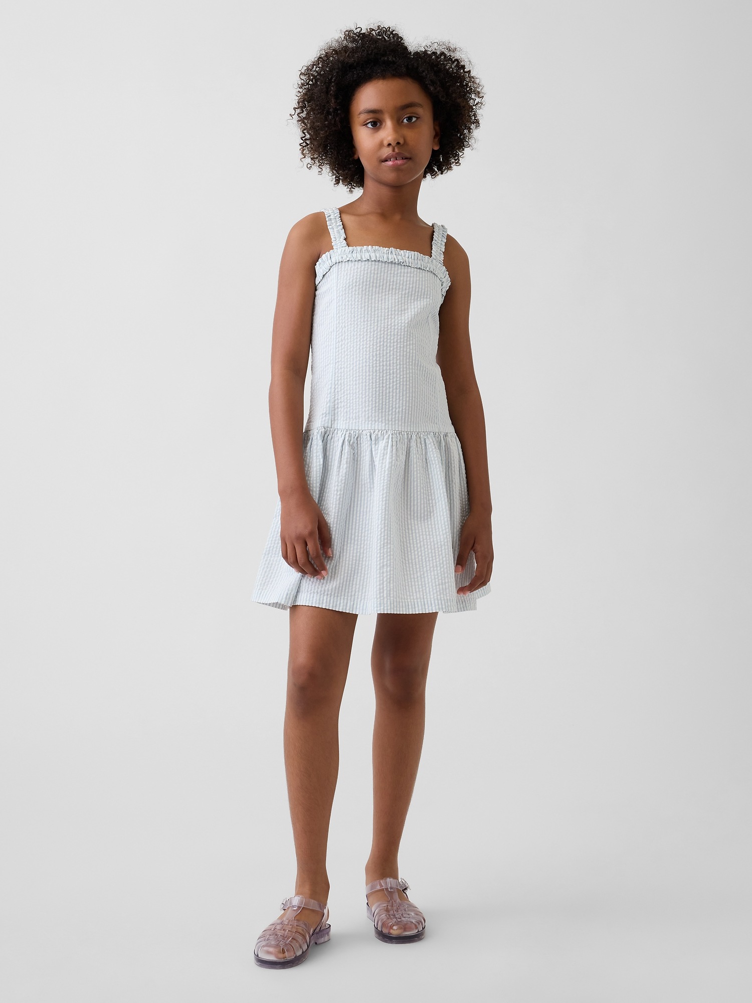 Детские платья Gap Kids Drop-Waist Dress