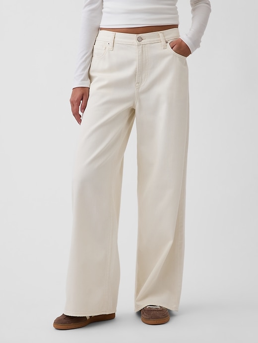 Image number 2 showing, Mid Rise UltraSoft Baggy Jeans