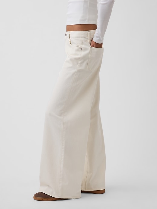 Image number 3 showing, Mid Rise UltraSoft Baggy Jeans