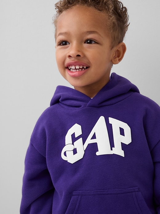 Image number 1 showing, Gap × Awake NY Toddler VintageSoft Logo Hoodie