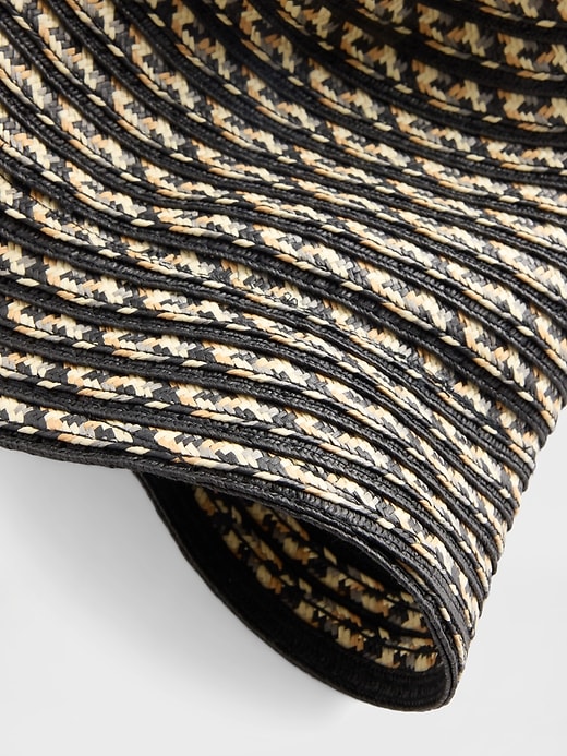 Image number 2 showing, Straw Bucket Hat