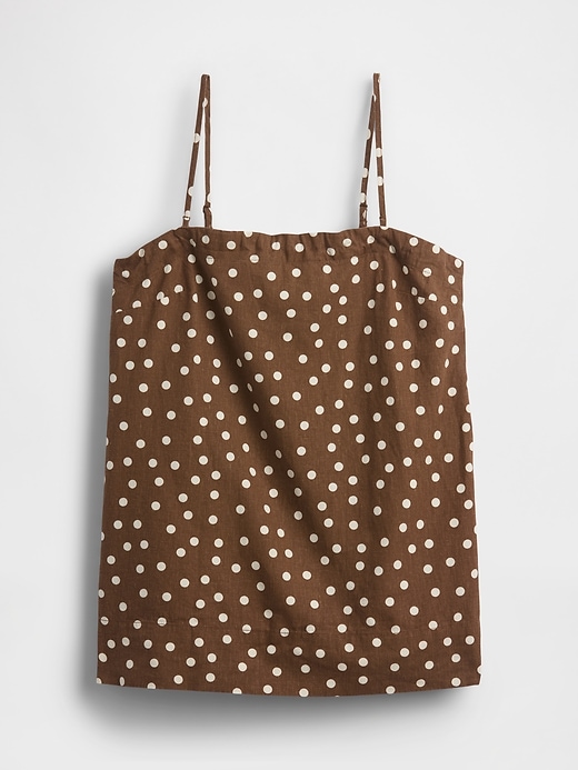 Image number 1 showing, Linen-Blend Cami
