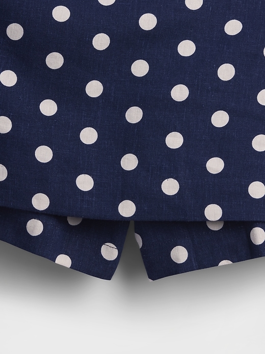 Image number 5 showing, Linen-Blend Mini Skort