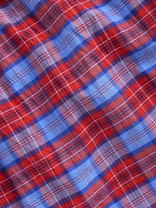 Image number 7 showing, 4" Seersucker Plaid Boxer Shorts