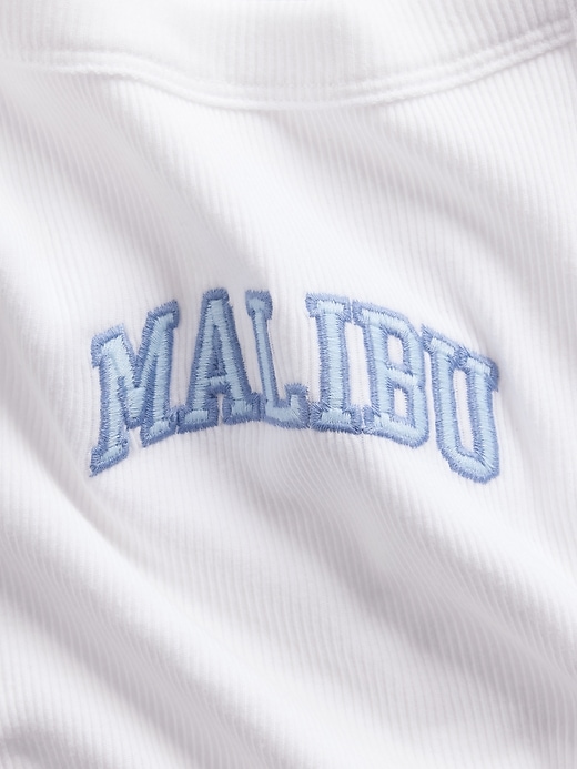 Image number 3 showing, Kids Rib Square-Neck Tank Top