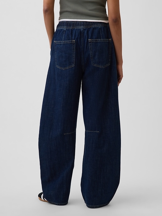 Image number 4 showing, Mid Rise Easy Horseshoe Jeans