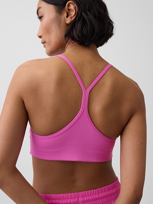 Image number 3 showing, GapFit Smooth Racerback Sports Bra