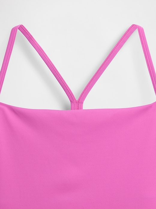 Image number 4 showing, GapFit Smooth Racerback Crop Tank Top