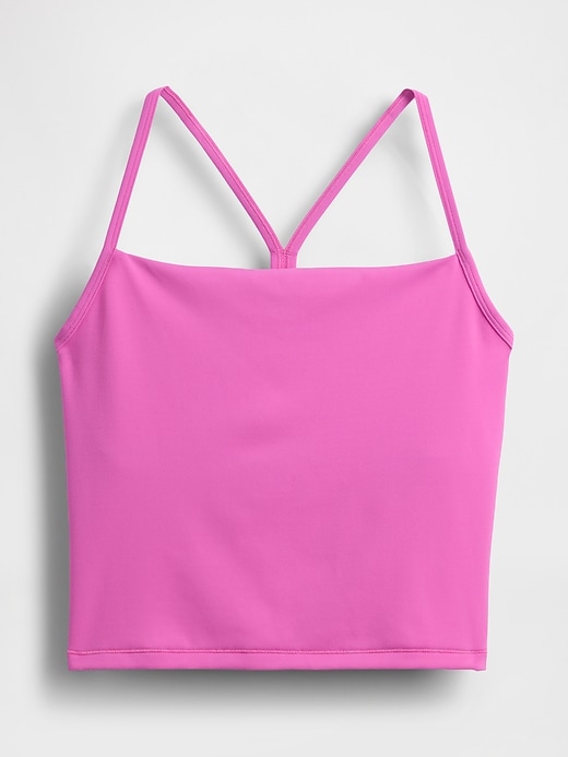 Image number 5 showing, GapFit Smooth Racerback Crop Tank Top