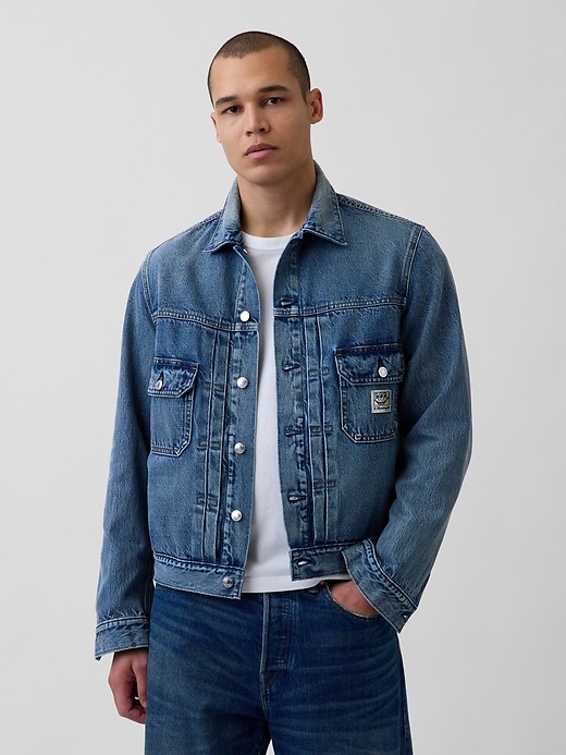 Image number 1 showing, Keith Haring Icon Denim Jacket