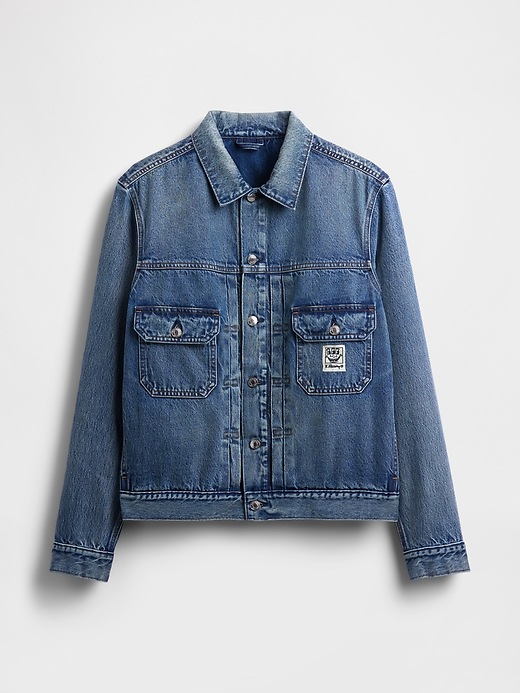 Image number 7 showing, Keith Haring Icon Denim Jacket