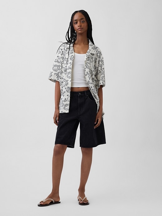 Image number 6 showing, Keith Haring Textured Shirt