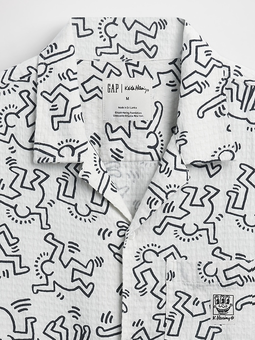 Image number 7 showing, Keith Haring Textured Shirt