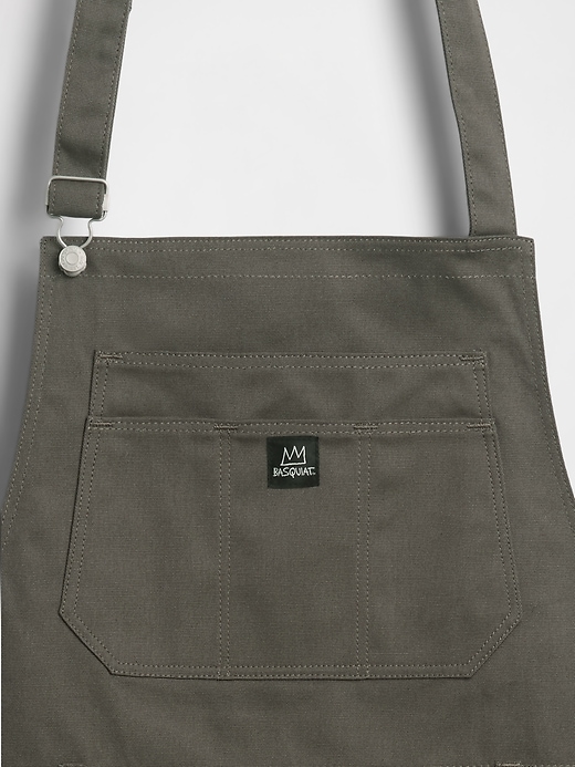 Image number 3 showing, Jean-Michel Basquiat Canvas Apron