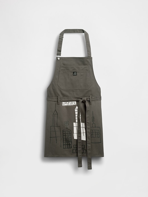 Image number 4 showing, Jean-Michel Basquiat Canvas Apron