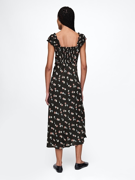 Image number 2 showing, Crepe Sweetheart Maxi Dress