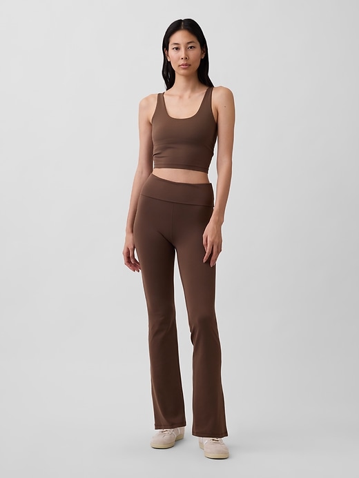 GapFit Smooth Foldover Mini Flare Leggings from GAP - $39 (51% off)