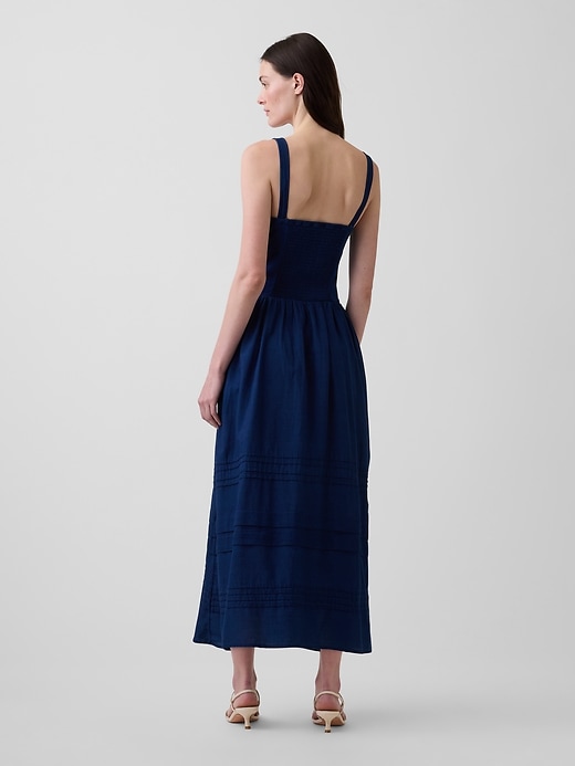 Image number 2 showing, Lace-Up Corset Maxi Dress